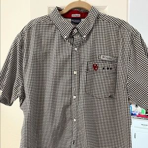 Almost new men’s OU button-down shirt